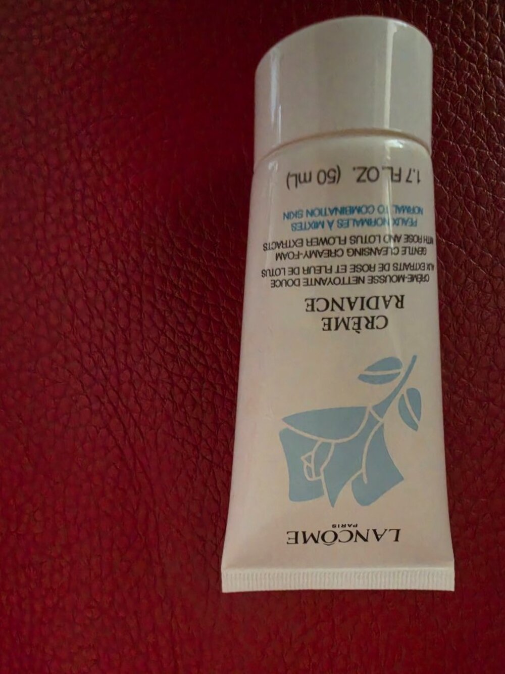 NEW Lancome Crème Radiance Gentle Cleansing Creamy-Foam Cleanser 1.7 oz